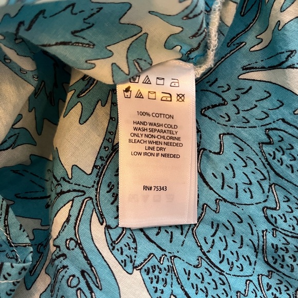 Joie Turquoise and White Maxi Dress. Size 4. Fits like xs/small - Picture 8 of 13